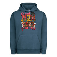Pigment Midnight Navy proud mom of a class of 2023 graduate Urban Hoodie - Zillion Design Studio