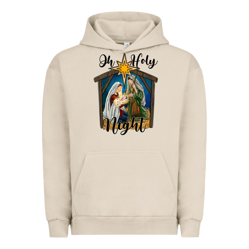 Oh Holy Night Holy Family Urban Hoodie by RanaPortraitStore | Teevron