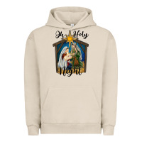 Pigment French Oak oh holy night holy family Urban Hoodie - RanaPortraitStore