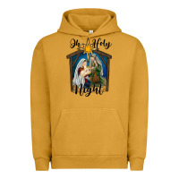 Pigment Peanut Butter oh holy night holy family Urban Hoodie - RanaPortraitStore