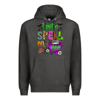 Charcoal Heather i put a spell on you Premium Hoodie - Zillion Design Studio