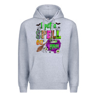 Heather Grey i put a spell on you Premium Hoodie - Zillion Design Studio