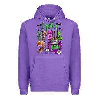 Purple i put a spell on you Premium Hoodie - Zillion Design Studio