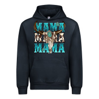 Navy mama mama mama Urban Hoodie - texasbilliewilder