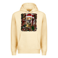Pina Colada christmas heifer with leoard and cowhide Premium Hoodie - RanaPortraitStore