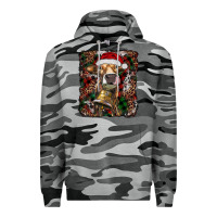 Slate Camo christmas heifer with leoard and cowhide Premium Hoodie - RanaPortraitStore