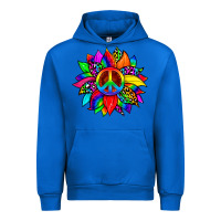 Cobalt pride sunflower Urban Hoodie - Zillion Design Studio