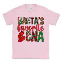 Bubblegum Pink Santa's Favorite Cna Classic Tee - BundleAndBundleShop