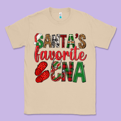 Santa's Favorite Cna Classic Tee Designed By Bundleandbundleshop