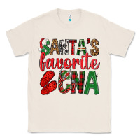 Natural Santa's Favorite Cna Classic Tee - BundleAndBundleShop