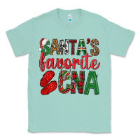 Seafoam Santa's Favorite Cna Classic Tee - BundleAndBundleShop