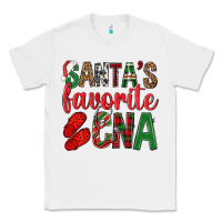 White Santa's Favorite Cna Classic Tee - BundleAndBundleShop