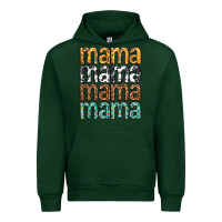 Forest Green mama mama mama mama mothers day Urban Hoodie - texasbilliewilder