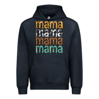 Navy mama mama mama mama mothers day Urban Hoodie - texasbilliewilder