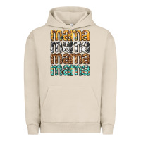 Pigment French Oak mama mama mama mama mothers day Urban Hoodie - texasbilliewilder