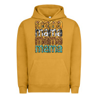 Pigment Peanut Butter mama mama mama mama mothers day Urban Hoodie - texasbilliewilder