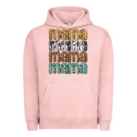 Pigment Salmon mama mama mama mama mothers day Urban Hoodie - texasbilliewilder