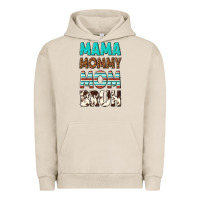 Pigment French Oak mama mommy mom bruh Urban Hoodie - texasbilliewilder