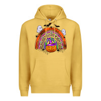 Antique Gold halloween rainbow Premium Hoodie - Zillion Design Studio