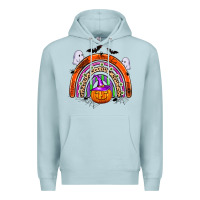 Blue Mist halloween rainbow Premium Hoodie - Zillion Design Studio