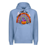Colony Blue halloween rainbow Premium Hoodie - Zillion Design Studio