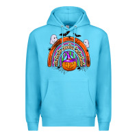 Ocean Blue halloween rainbow Premium Hoodie - Zillion Design Studio
