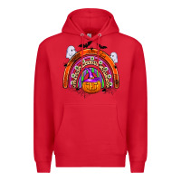 Red halloween rainbow Premium Hoodie - Zillion Design Studio