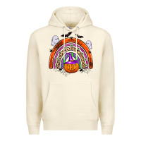 Sandshell halloween rainbow Premium Hoodie - Zillion Design Studio