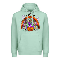 Seafoam halloween rainbow Premium Hoodie - Zillion Design Studio