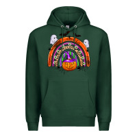 Sports Green halloween rainbow Premium Hoodie - Zillion Design Studio