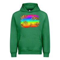 Emerald pride flag Urban Hoodie - Zillion Design Studio