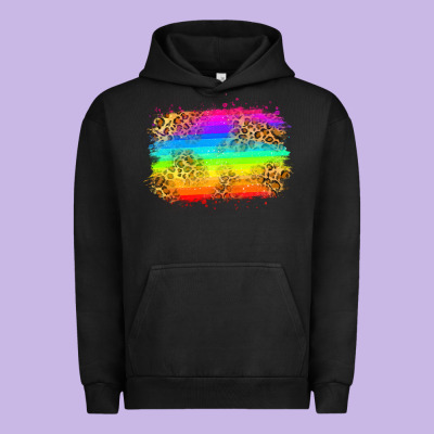 Pride Flag Urban Hoodie Designed By Zillion Design Studio