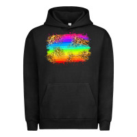 Pigment Black pride flag Urban Hoodie - Zillion Design Studio