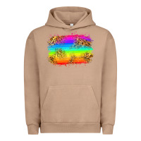 Pigment Burro pride flag Urban Hoodie - Zillion Design Studio