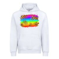 White pride flag Urban Hoodie - Zillion Design Studio