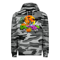 Slate Camo halloween farm truck Premium Hoodie - Zillion Design Studio