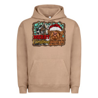 Pigment Burro merry Christmas highland cow Urban Hoodie - RanaPortraitStore