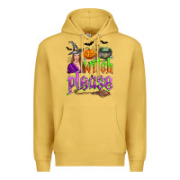 Antique Gold witch please Premium Hoodie - Zillion Design Studio