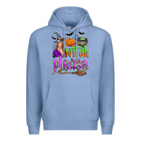 Colony Blue witch please Premium Hoodie - Zillion Design Studio