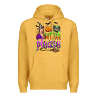 Mustard witch please Premium Hoodie - Zillion Design Studio