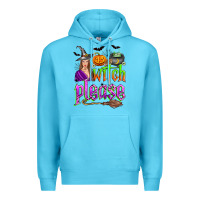 Ocean Blue witch please Premium Hoodie - Zillion Design Studio