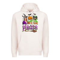 Pale Pink witch please Premium Hoodie - Zillion Design Studio