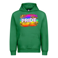Emerald pride flag Urban Hoodie - Zillion Design Studio