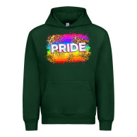 Forest Green pride flag Urban Hoodie - Zillion Design Studio