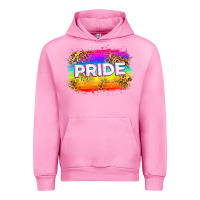 Fuchsia Pink pride flag Urban Hoodie - Zillion Design Studio