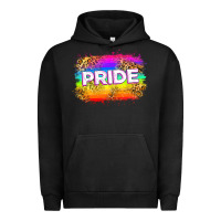 Pigment Black pride flag Urban Hoodie - Zillion Design Studio