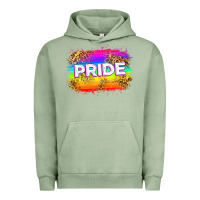 Pigment Oil Green pride flag Urban Hoodie - Zillion Design Studio