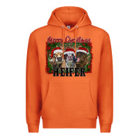 Carrot merry christmas heifer Premium Hoodie - RanaPortraitStore