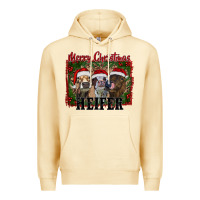 Pina Colada merry christmas heifer Premium Hoodie - RanaPortraitStore