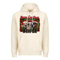 Tofu merry christmas heifer Premium Hoodie - RanaPortraitStore